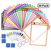 Dry Erase Pockets Sheet Protectors 30 Pack Reusable Clear Durable Plastic Sleeves with 12 Pens,4 Erasers and 2 Rings for Classroom Organization. Available at Crazy Sales for $29.99