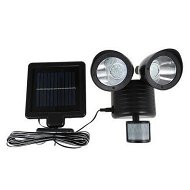 Detailed information about the product Dual Head Infrared Motion Sensor Solar Light