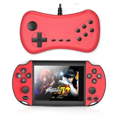 Dual Rocker Game Machine, 3.5 inch HD Large Screen PSP Handheld Game Machine, 8G Retro Mini Arcade PSP Support Two Players, 1200 Built-in Games