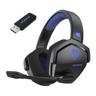 Detailed information about the product Dual Wireless Gaming Headset with Microphone for PS5, PS4, PC, Mobile, Switch: 2.4GHz Wireless and Bluetooth, 100 Hr Battery, 50mm Drivers, Blue