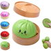 Dumpling Squishies Toy,Giant Glitter Dumpling,Colorful Dumplings Stress Balls Fidget Sensory Toy,Squeeze Dough Ball Stress Relief Hand Toys (Green). Available at Crazy Sales for $9.99