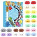 Dumpling Squishy Advent Calendar,24Pcs Sensory Stress Ball Squeeze Toy Set,Christmas Countdown Mystery Box for All Ages,Stress Relief Gifts. Available at Crazy Sales for $14.99