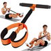 Durable Pedal Resistance Band with Handle,Thickened Latex Tubes and Soft Foam Fabric Foot Pedal,Sit Up Exercise Equipment for Abdomen,Core(Orange). Available at Crazy Sales for $29.99