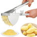 Durable Stainless Steel Potato Cutter and Ricer - Effortlessly Mash Potatoes, Make Baby Food, and Juice Fruits and Vegetables. Available at Crazy Sales for $33.62