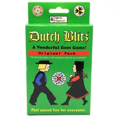 Dutch Blitz Card Game Expansion Pack Family Fun Fast Paced Strategy Night Entertainment Dinner Party Multiplayer Set