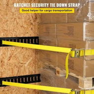 Detailed information about the product E Track Ratchet Strap 18PCS 5 cm x 4.57 m E-Track Straps 2000 kg Breaking Strength with Polyester Webbing & Spring Fitting & Ratchets Durable Tie-Downs