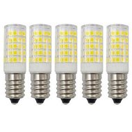 Detailed information about the product E14 LED Bulb 4W Dimmable 30W Equivalent AC110V 300LM BiPin Ceramic Base 5 Pack