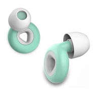Detailed information about the product Ear Plugs for Sleeping Noise Cancelling, Reusable Hearing Protection in Flexible Silicone, Noise Cancelling Earplugs for Sleep (Green)