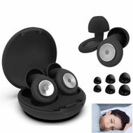 Detailed information about the product Earbuds Noise Cancellation, 45DB Ear Plugs for Sleeping, Earplugs for Noise Cancelling, Earplugs with Eartips and Carrying Case for Sleeping