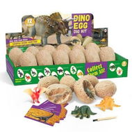 Detailed information about the product Easter Egg Dig Kit with 12 Dinosaur Toys for Kids Archaeology Science STEM Activity for Exciting Excavation Fun