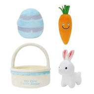 Detailed information about the product Easter Plush Toy Stuffed Doll Animals Rabbit Carrot Handheld Basket Easter Gift For Friends And Children Toys Holiday House Decors