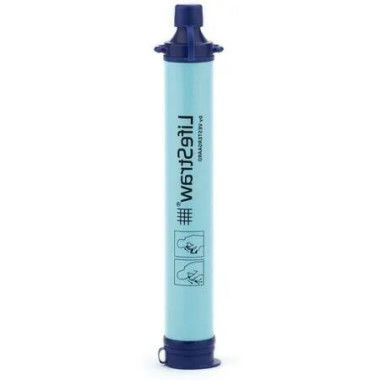 Effective Personal Water Filter for Outdoor Hiking,Camping,Travel and Emergencies - Compact for Clean Drinking Water on the Go (blue)