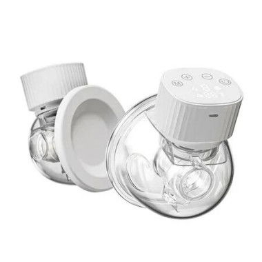 Efficient Dual Electric Breast Pump with 3 Pumping Modes, 9 Suction Level, Intuitive Touch Screen, Whisper-quiet Experience