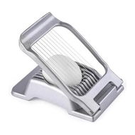Detailed information about the product Egg Slicer for Hard Boiled Eggs, Stainless Steel Wire, Heavy Duty Aluminium Egg Cutter Dishwasher Safe for Egg Strawberry Soft Fruit