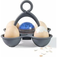 Detailed information about the product Egg Timer for Boiling Eggs, Boiled Egg Timer That Goes in Water Indicate Hard Medium Soft Boiled Eggs, BPA Free, Blue