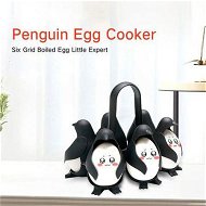 Detailed information about the product Egguins 3-in-1 Cook Store And Serve Egg Holder Penguin-Shaped Boiled Egg Cooker For Making Soft Or Hard Boiled Eggs