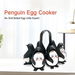 Egguins 3-in-1 Cook Store And Serve Egg Holder Penguin-Shaped Boiled Egg Cooker For Making Soft Or Hard Boiled Eggs. Available at Crazy Sales for $9.99