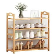 Detailed information about the product EKKIO 4 Tier Bamboo Shoe Rack Storage Organizer Stand Shelves EK-BSR-102-JS