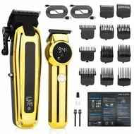 Detailed information about the product Electri Cordless Hair Clippers Beard Trimmers Set for Men with LED Display Hair Cutting Kit for Family