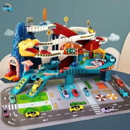 Detailed information about the product Electric -Rail Car: Curve Road Puzzle Toy with Winding Adventure Drive for Kids