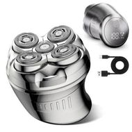 Detailed information about the product Electric 5D Floating Head Shavers for Bald Men, Wet Dry Rotary Shaver Face with LED Display Rechargeable, Gifts for Men