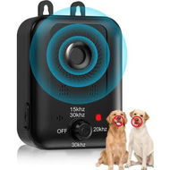 Detailed information about the product Electric Anti Bark dog Shock Collar with Beep Vibration Shock 3 Training Modes, Rechargeable Ultrasonic Ecollar Bark Deterrent Device