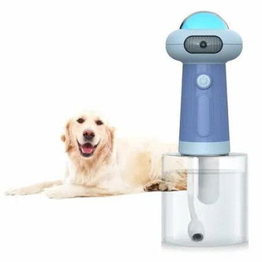 Electric Automatic Pet Foam Machine 400Ml Capacitlarge Foam Production For Cats/Dogs/Pets And Household Cleaning Color Blue
