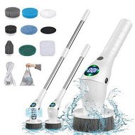 Detailed information about the product Electric Cleaning Brush 8 in 1 Multifunctional Household Wireless Rotatable Cleaning Brush For Bathroom Kitchen Windows Toilet