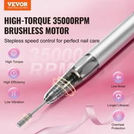 Detailed information about the product Electric Cordless Nail Drill Nail E File Machine 35000RRM Brushless Motor