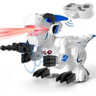 Detailed information about the product Electric Dino Remote Control Gesture Sensing Robot Kids Toys with 360 Degree Rotation and Sound Light for Kids(Blue)