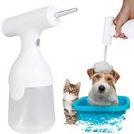 Detailed information about the product Electric Dog Cleaning Foam Soap Dispenser Machine, Foaming Shampoo Sprayer, Dog Wash Accessories Bulk, Rechargeable Shampoo and Soap Dispenser