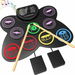 Electric Drum Set 9 Pads Silicon Drum Pad with Headphone Jack Foot Pedals Drum Sticks, Build in Speakers Kids Drum Set for Christmas Birthday Gifts. Available at Crazy Sales for $59.99