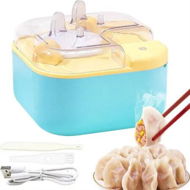 Detailed information about the product Electric Dumpling Maker,Electric Empanada Press,Electric Dumpling Press,Making Tool for Home,Kitchen,Party,Restaurant Color Blue