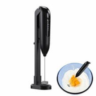 Detailed information about the product Electric Egg Frother ABS Handheld Electric Mixer, CORDLESS USB Charging Powerful Egg Beater, Low Noise Motor High Speed Electric Whisk Col.Black