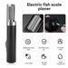 Electric Fish Scaler,125W Powerful Cordless Fish Scaler Scale Scraper Remover Cleaner,Built-in 3000mAh Battery USB Rechargeable Fish Cleaning Tools. Available at Crazy Sales for $24.99