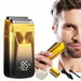 Electric Foil Shaver for Men,Barber Shaver & Trimmer 2 in 1,Professional USB Cordless Rechargeable Razor with LCD Display. Available at Crazy Sales for $34.99