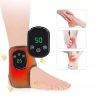 Detailed information about the product Electric Foot Ankle Vibration and Heating Massager Rechargeable Ankle Wrap Massage Belt Infrared Hot Compress