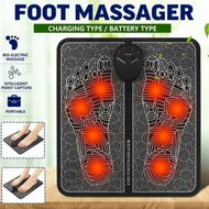 Detailed information about the product Electric Foot Massager Mat with Tension Relieving EMS Technology, USB Rechargeable Remote Control, Perfect for Foot Massage & Relaxation at Home