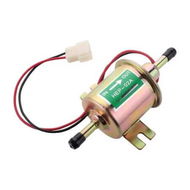 Detailed information about the product Electric Fuel Pump 12V Transfer Universal Low Pressure Gas Diesel 2.5-4psi HEP-02A for Car Truck Boat Carburetor Lawnmower Generator