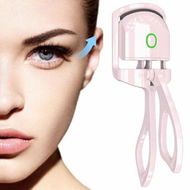 Detailed information about the product Electric Heated Eyelash Curlers Mini Electric Eyelash Curler Travel Curler 24H Natural Curl Color Pink