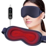 Detailed information about the product Electric Heating Eye Mask Breathable Hot Compress Eyeshade Temperature Control Eyecover Dry Tired Eyes Hot Pads Sleep Aids