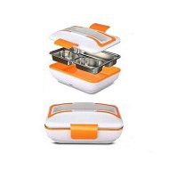 Detailed information about the product Electric Heating Lunch Box With Stainless Steel Container 12V 24V Only Car Plug
