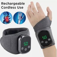Detailed information about the product Electric Heating Wrist Guard Massager Infrared Rechargeable Wrist Wrap Brace Massage Vibration Adjustable Carpal Tunnel for Hand