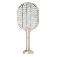 Detailed information about the product Electric Insect Swatter USB Rechargeable LED Light Mosquito Killer (Beige)