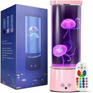 Detailed information about the product Electric Jellyfish Tank Table Lamp With 17 Color Changing Effect RC LED Jellyfish Night Light For Home Office Decor Gift