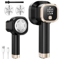 Detailed information about the product Electric Lint Remover with LED Display Rechargeable Fabric Shaver 6-Blade,3-Speed Defuzzer Remove Fuzz,Pills for Clothes,Upholstery(Black)