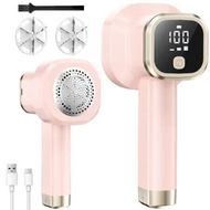 Detailed information about the product Electric Lint Remover with LED Display Rechargeable Fabric Shaver 6-Blade,3-Speed Defuzzer Remove Fuzz,Pills for Clothes,Upholstery(Pink)