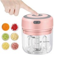 Detailed information about the product Electric Mini Garlic Chopper 250ML USB Mini Food Chopper Garlic Mincer Vegetable Chopper Onion Chopper Portable Small Food Processor For Garlic Ginger Chili Vegetables (Pink 250ml)