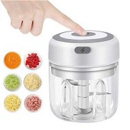 Detailed information about the product Electric Mini Garlic Chopper 250ML USB Mini Food Chopper Garlic Mincer Vegetable Chopper Onion Chopper Portable Small Food Processor For Garlic Ginger Chili Vegetables (White 250ml)