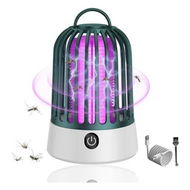 Detailed information about the product Electric Mosquito Zapper, Portable Rechargeable Bug Zapper, Waterproof Insect Killer, Electric Fly Zapper for Home, Patio, Camping (Green)